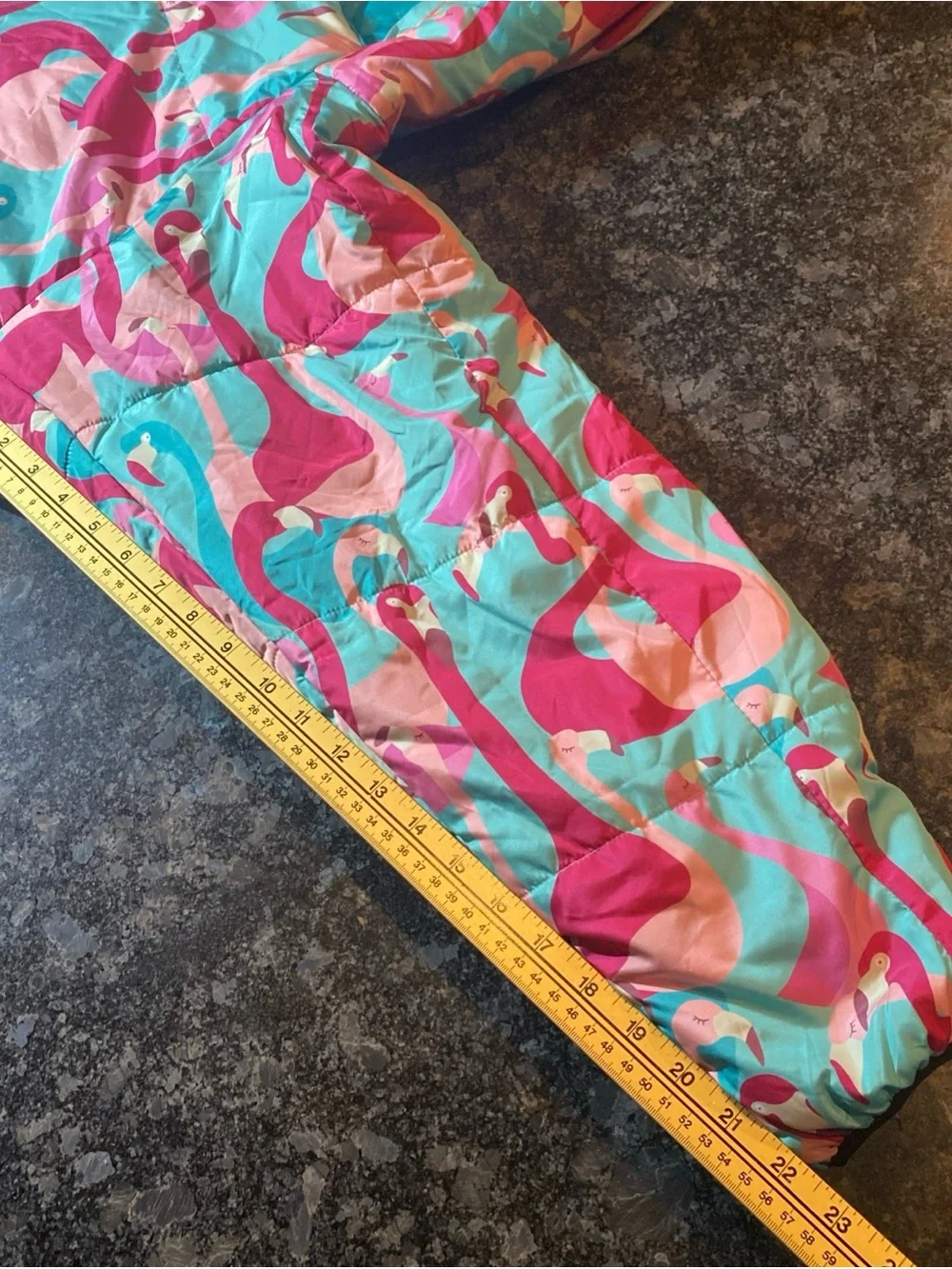 Selk’ Bag Wearable Sleeping Bag Kids Medium Flamingo Pink/Blue Camping